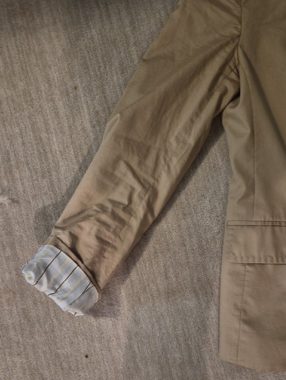 J. Crew Tan Lightweight Blazer - Picture 3 of 6